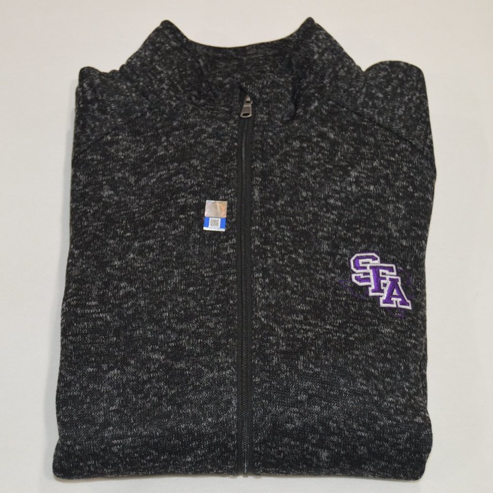 Stephen F. Austin Lumberjacks Women's Summit Sweater-Fleece Jacket (New).